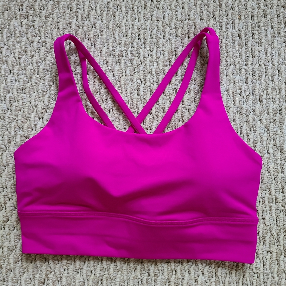 Lululemon Energy Longline Bra *Seawheeze
